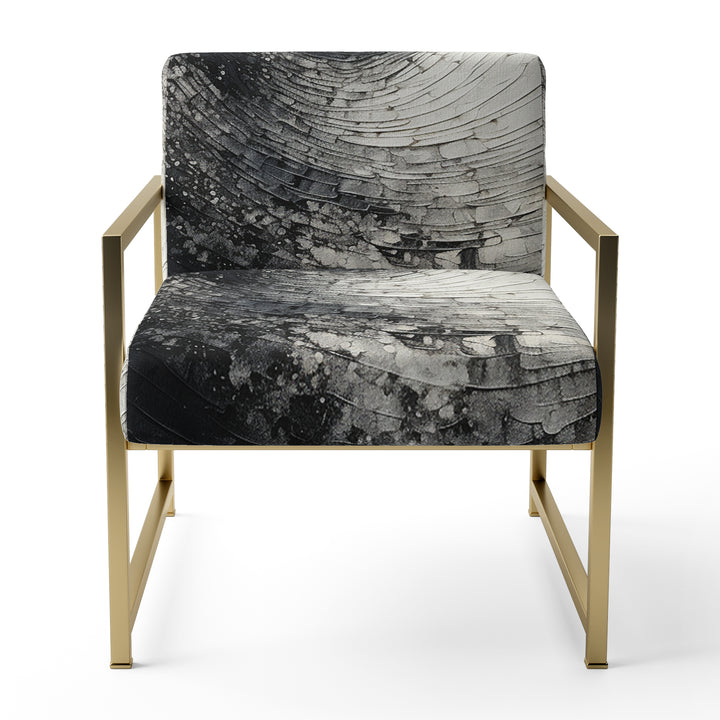 Printed Spiral - Modern Arm Chair