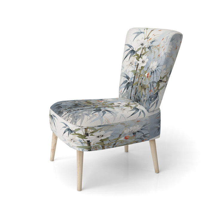 Asian Art Bambo Whisper - Upholstered Global Accent Chairs