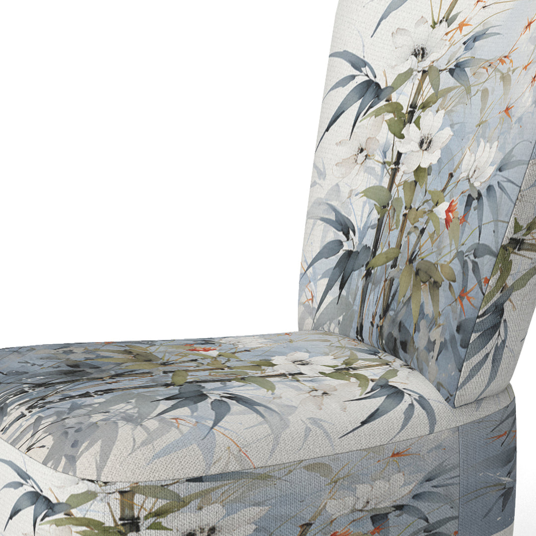 Asian Art Bambo Whisper - Upholstered Global Accent Chairs