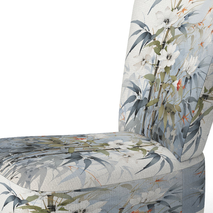Asian Art Bambo Whisper - Upholstered Global Accent Chairs