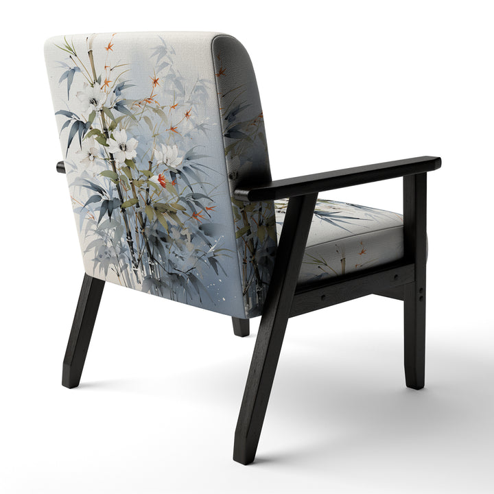Asian Art Bambo Whisper - Upholstered Global Accent Chairs