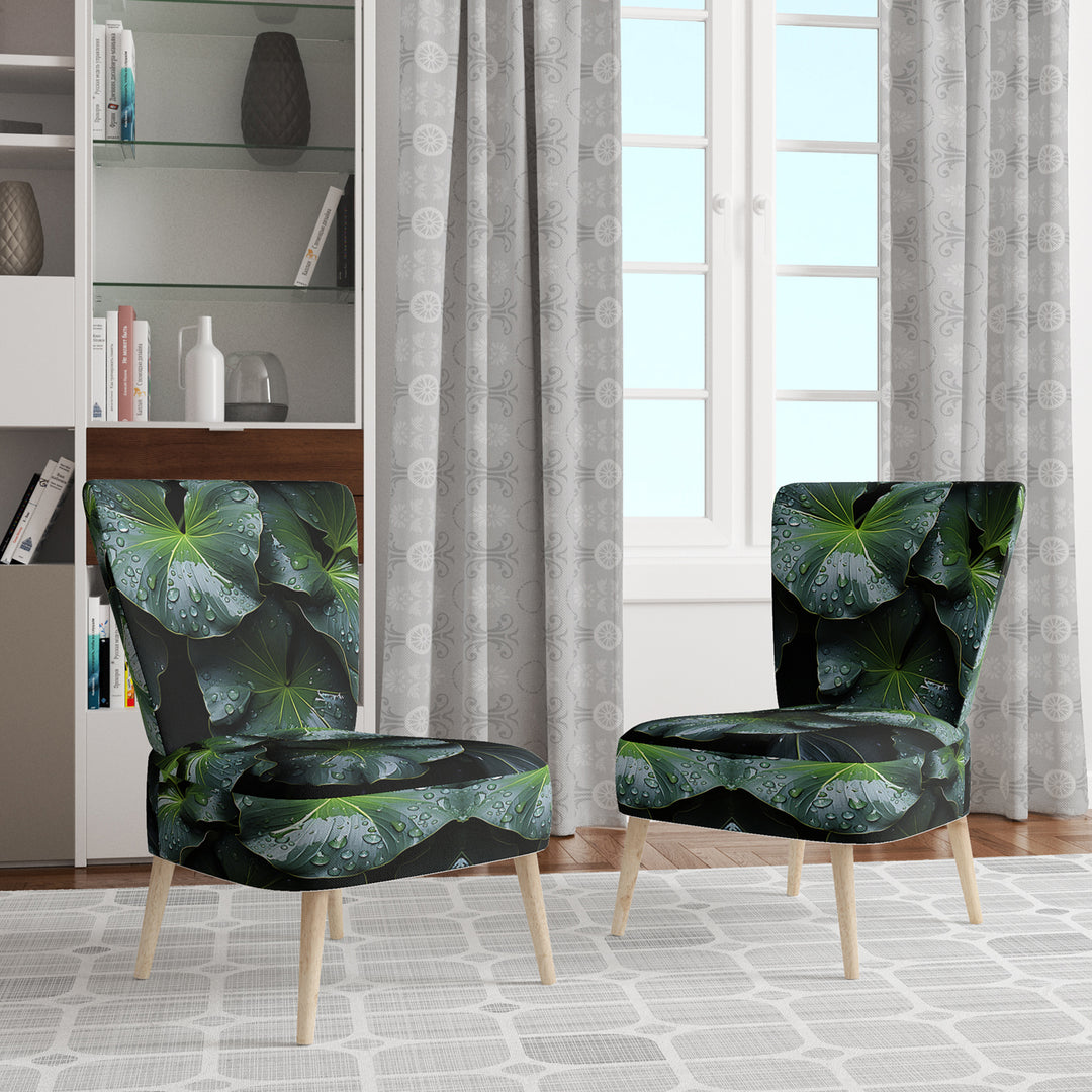 Vibrant Jungle Nature - Modern Arm Chair