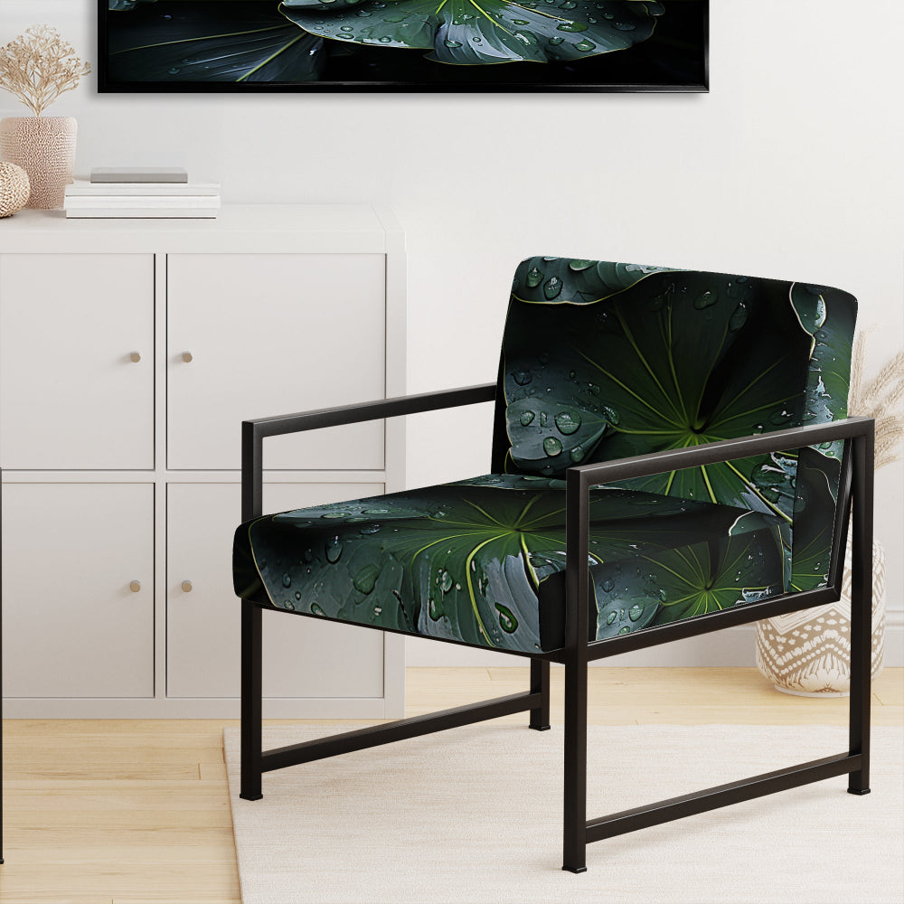 Vibrant Jungle Nature - Modern Arm Chair