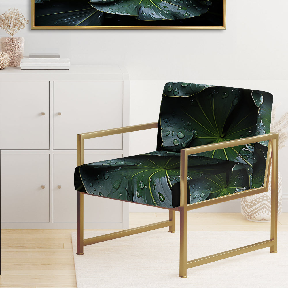 Vibrant Jungle Nature - Modern Arm Chair