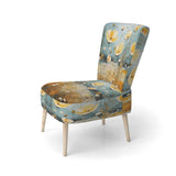 Yellow Buttercups Buttercup Meadow - Traditional Accent Slipper Chair