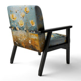 Yellow Buttercups Buttercup Meadow - Traditional Accent Slipper Chair