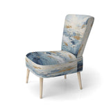 Beach Scandinavian Solitude III- Upholstered Accent Chair