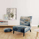 Beach Scandinavian Solitude III- Upholstered Accent Chair