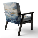 Beach Scandinavian Solitude III- Upholstered Accent Chair