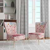 Pink Pastel Pastiche - Modern Arm Chair