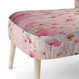 Pink Pastel Pastiche - Modern Arm Chair
