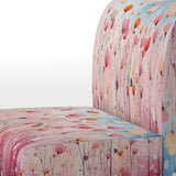 Pink Pastel Pastiche - Modern Arm Chair