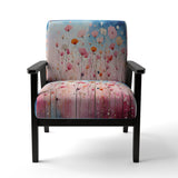 Pink Pastel Pastiche - Modern Arm Chair
