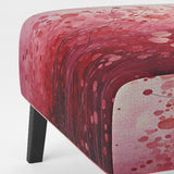 Crimson Reverie - Modern Arm Chair
