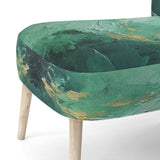 Emerald Euphoria I- Upholstered Accent Chair