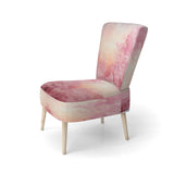 Pink Horizon - Modern Accent Side Chair