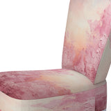 Pink Horizon - Modern Accent Side Chair