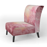 Pink Horizon - Modern Accent Side Chair