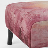 Pink Horizon - Modern Accent Side Chair