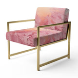 Pink Horizon - Modern Accent Side Chair