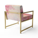 Pink Horizon - Modern Accent Side Chair