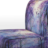 Violet Serenade - Traditional Accent Side Chair