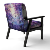 Violet Serenade - Traditional Accent Side Chair