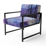 Violet Serenade - Traditional Accent Side Chair