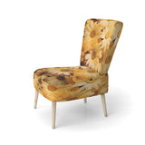 Daisies Golden Daisies - Traditional Accent Side Chair