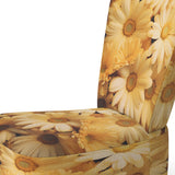 Daisies Golden Daisies - Traditional Accent Side Chair