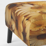 Daisies Golden Daisies - Traditional Accent Side Chair