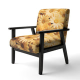 Daisies Golden Daisies - Traditional Accent Side Chair