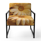 Daisies Golden Daisies - Traditional Accent Side Chair