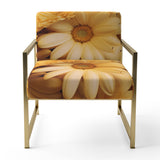 Daisies Golden Daisies - Traditional Accent Side Chair