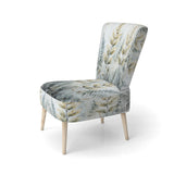 Green Ferns Golden Oasis - Modern Arm Chair