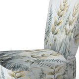Green Ferns Golden Oasis - Modern Arm Chair