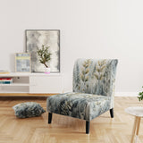 Green Ferns Golden Oasis - Modern Arm Chair