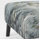 Green Ferns Golden Oasis - Modern Arm Chair