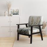 Green Ferns Golden Oasis - Modern Arm Chair