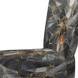 Geometric Glam Contemporary - Upholstered Modern Accent Chairs