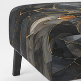 Geometric Glam Contemporary - Upholstered Modern Accent Chairs