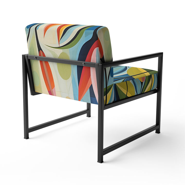 Green Mid Century Mod Nature II - Eclectic Modern Accent Chair