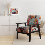 Colorful Zebra Portrait - Modern Accent Side Chair