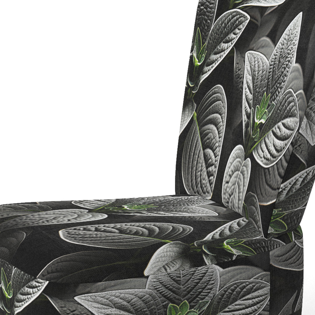 Grey Plants Botanical Serenity - Traditional Accent Side Chair