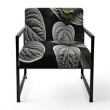 Grey Plants Botanical Serenity - Traditional Accent Side Chair