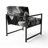Grey Plants Botanical Serenity - Traditional Accent Side Chair