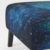 Pointillism River Majestic Cascade - Traditional Arm Chair