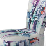Suprematism Spatial Illusions - Upholstered Modern Accent Chairs