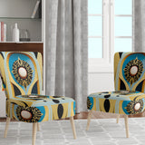 White Moon And Black Tears - Traditional Arm Chair