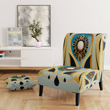 White Moon And Black Tears - Traditional Arm Chair